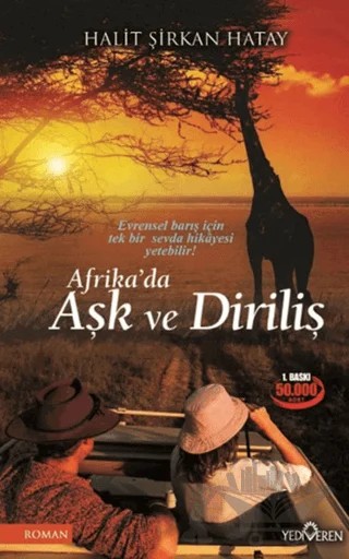 Afrika'da Aşk ve Diriliş – Halit Şirkan Hatay – Yediveren Yayınları kitap kapağı