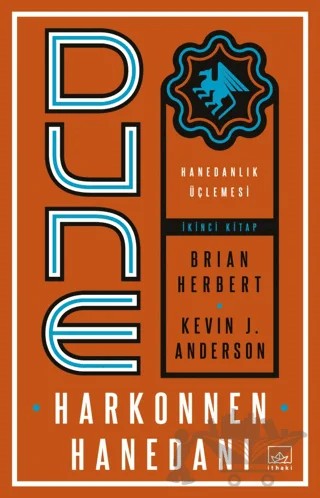 Dune: Harkonnen Hanedanı - Hanedanlık Üçlemesi İkinci Kitap – Brian Herbert, Kevin J. Anderson – İthaki Yayınları kitap kapağı