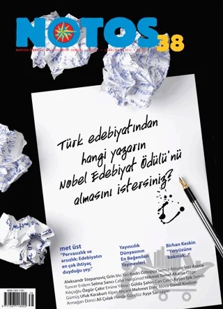 Notos Öykü İki Aylık Edebiyat Dergisi Sayı: 38 – Notos Öykü Dergisi kitap kapağı