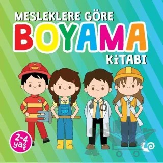 Mesleklere Göre Boyama Kitabı – Sunguralp Şolpan – Çikolata Yayınevi kitap kapağı