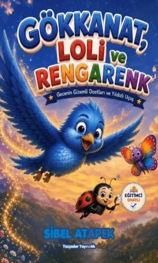 Gökkanat, Loli ve Rengarenk – Sibel Atapek – Yazşader Yayıncılık kitap kapağı