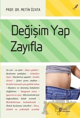 Değişim Yap Zayıfla – Metin Özata – Gürer Yayınları kitap kapağı