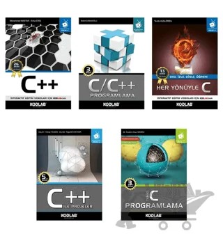 C/C++ Programlama Seti 2 (5 Kitap Takım) – Kolektif – Kodlab Yayın Dağıtım kitap kapağı