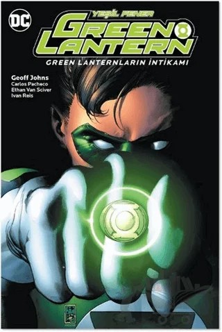 Green Lantern: Green Lanternların İntikamı – Geoff Johns – Arka Bahçe Yayıncılık kitap kapağı