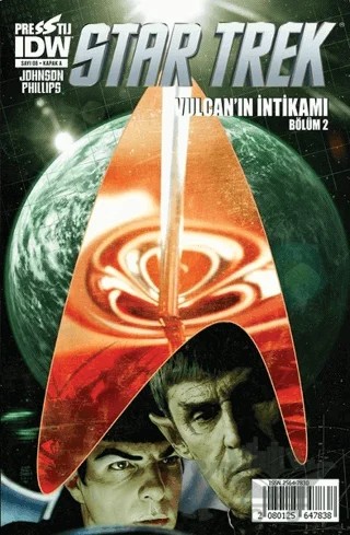 Star Trek Sayı: 8 - Kapak A – Presstij Kitap kitap kapağı