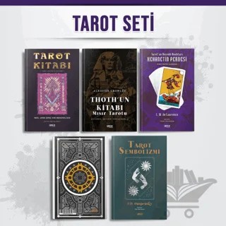 Tarot Seti – P. D. Ouspensky, John King Van Rensselaer, Aleister Crowley, L. W. De Laurence – Gece Kitaplığı kitap kapağı
