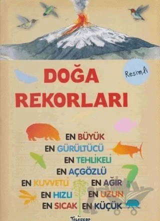 Doğa Rekorları – Kolektif – Teleskop Popüler Bilim kitap kapağı