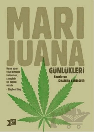 Marijuana Günlükleri – Jonathan Santlofer – Altıkırkbeş Yayınları kitap kapağı