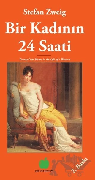 Bir Kadının 24 Saati – Stefan Zweıg – Yeşil Elma Yayıncılık kitap kapağı