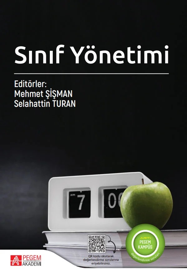 Sınıf Yönetimi – Mehmet Şişman, Burhanettin Dönmez, Cemil Yücel, Hakan Gülveren – Pegem Akademi Yayıncılık kitap kapağı
