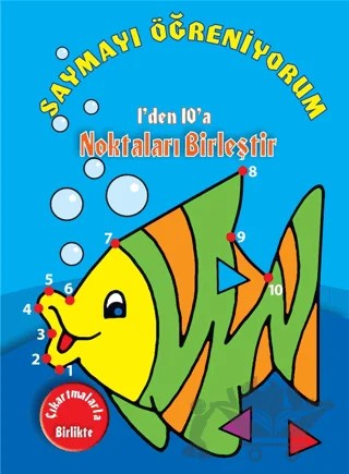 Saymayı Öğreniyorum - 1'den 10'a Noktaları Birleştir – Kolektif – Parıltı Yayınları kitap kapağı