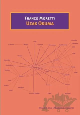 Uzak Okuma – Franco Moretti – İstanbul Bilgi Üniversitesi Yayınları kitap kapağı