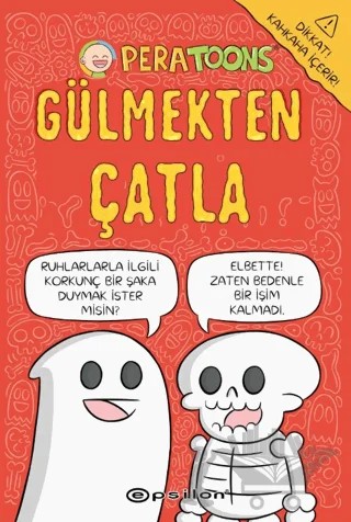 Gülmekten Çatla – Pera Toons – Epsilon Yayınevi kitap kapağı