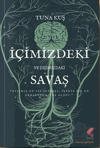 İçimizdeki ve Dışımızdaki Savaş – Tuna Kuş – Klaros Yayınları kitap kapağı