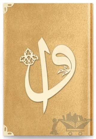 Çanta Boy Kadife Kuran-ı Kerim (Altın, Elif-Vavlı, Yaldızlı) - 1036 Gold – Kolektif – Hayrat Neşriyat kitap kapağı