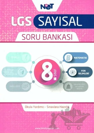 8. Sınıf LGS Tüm Dersler Sayısal Soru Bankası – Kolektif – Bi Not Yayınları kitap kapağı