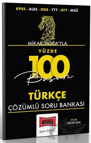 Mikail Hoca’yla Yüzde 100 Türkçe Çözümlü Soru Bankası Yargı Yayınları – Mikail Şan – Yargı Yayınevi kitap kapağı