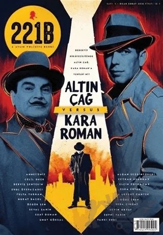 221B İki Aylık Polisiye Dergi Sayı: 1 Ocak-Şubat 2016 – 221B Dergisi kitap kapağı