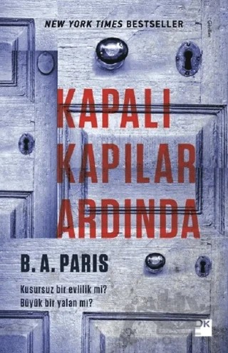 Kapalı Kapılar Ardında – B. A. Paris – Doğan Kitap kitap kapağı
