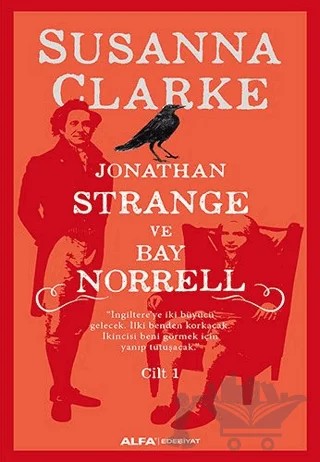 Jonathan Strange ve Bay Norrell Cilt: 1 – Susanna Clarke – Alfa Yayınları kitap kapağı