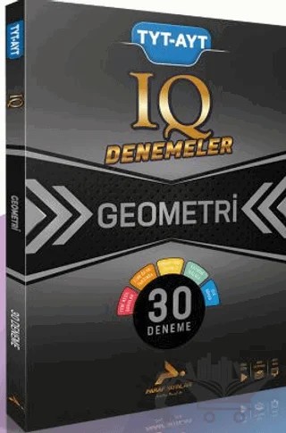 TYT AYT IQ Geometri Video Çözümlü 30 Deneme – Kollektif – Paraf Yayınları kitap kapağı