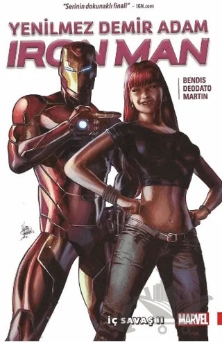 Iron Man Cilt 2 - Yenilmez Demir Adam – Brian Michael Bendis – Arka Bahçe Yayıncılık kitap kapağı
