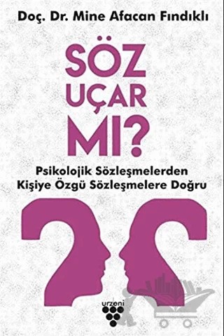 Söz Uçar mı? – Mine Afacan Fındıklı – Urzeni Yayıncılık kitap kapağı