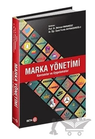 Marka Yönetimi – Funda Bayrakdaroğlu, Mehmet Marangoz – Beta Yayınevi kitap kapağı