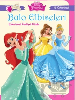 Disney Prenses Balo Elbiseleri Çıkartmalı Faaliyet Kitabı – Kolektif – Doğan Egmont Yayıncılık kitap kapağı