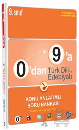 0'dan 9'a Türk Dili ve Edebiyatı Konu Anlatımlı Soru Bankası – Kolektif – Tonguç Akademi kitap kapağı
