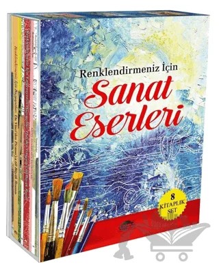 Renklendirmeniz İçin Sanat Eserleri Seti (8 Kitap) – Kolektif – Maya Kitap kitap kapağı