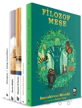 Çocuklar İçin Sanat ve Felsefe Dizisi (5 Kitap) – Eleanor H. Porter, Antoine de Saint-Exupery, Anooshirvan Miandji, Oscar Wılde, Aisopos – Bilgi Yayınevi kitap kapağı