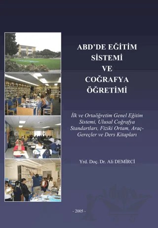 ABD’de Eğitim Sistemi ve Coğrafya Öğretimi – Ali Demirci – Aktif Yayınevi kitap kapağı