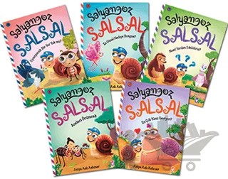 Salyangoz Salsal Seti (5 Kitap Takım) – Asiye Aslı Aslaner – Timaş Çocuk kitap kapağı