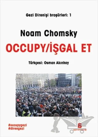 Occupy / İşgal Et – Noam Chomsky – Agora Kitaplığı kitap kapağı