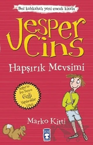 Jesper Cins - Hapşırık Mevsimi – Marko Kitti – Timaş Çocuk kitap kapağı