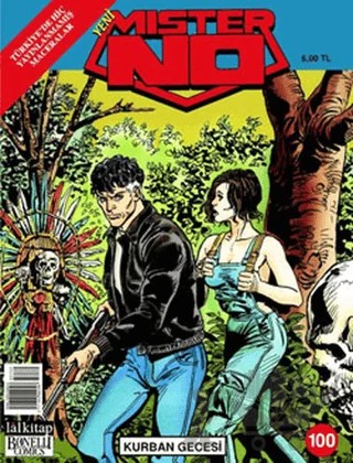 Yeni Mister No Sayı: 100 – Lal Kitap kitap kapağı