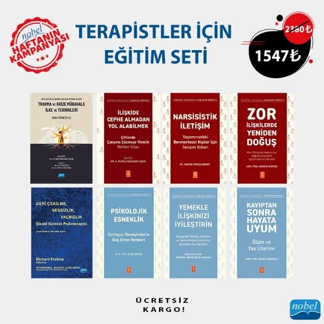 Terapistler için Eğitim Seti – Kolektif – Haftanın Kampanyası kitap kapağı