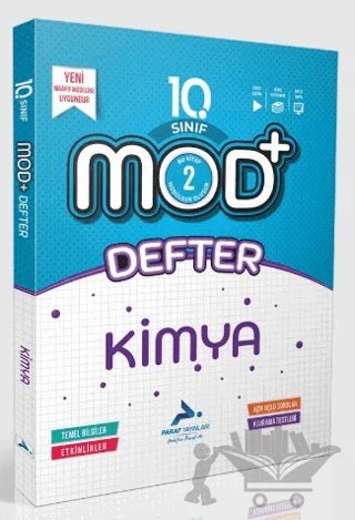 10. Sınıf Kimya MOD Konu Anlatımlı Defter – Kolektif – Paraf Yayınları kitap kapağı