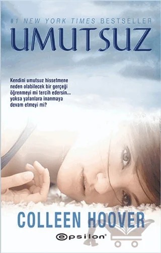 Umutsuz – Colleen Hoover – Epsilon Yayınevi kitap kapağı