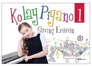 Kolay Piyano 1 – Sevinç Ereren – Alfa Yayınları kitap kapağı