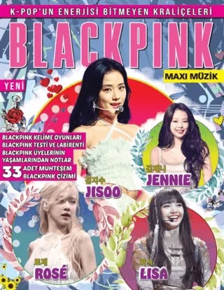 Blackpink 1 – İlhan Arlı – Maxi Yayıncılık kitap kapağı