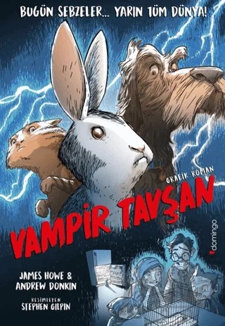 Vampir Tavşan – Andrew Donkin, James Howe – Domingo Yayınevi kitap kapağı