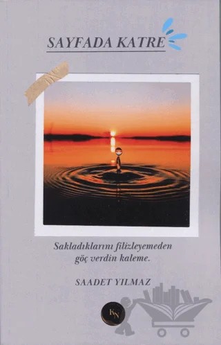 Sayfada Katre – Saadet Yılmaz – KN Yayıncılık kitap kapağı