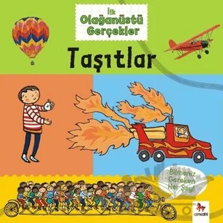 Taşıtlar - İlk Olağanüstü Gerçekler – Clive Giffort – Almidilli kitap kapağı