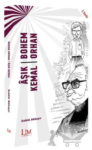 Bohem Orhan - Aşık Kemal – Sıddık Akbayır – Lim Yayınları kitap kapağı