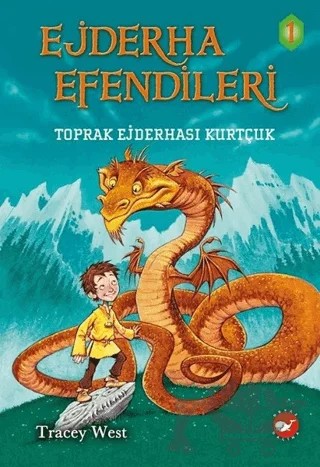 Ejderha Efendileri 1 - Toprak Ejderhası Kurtçuk – Tracey West – Beyaz Balina Yayınları kitap kapağı