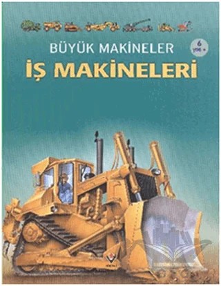 Büyük Makineler: İş Makineleri – Caroline Young – TÜBİTAK Yayınları kitap kapağı