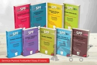 SPK - SPF Sermaye Piyasası Faaliyetleri Düzey 2 Lisansı Seti (9 Kitap Takım) – Mehmet Doğan – Pelikan Tıp Teknik Yayıncılık kitap kapağı