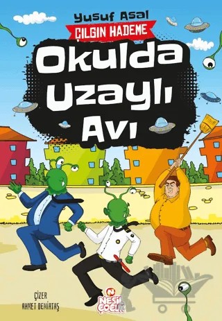 Okulda Uzaylı Avı – Yusuf Asal – Nesil Çocuk Yayınları kitap kapağı